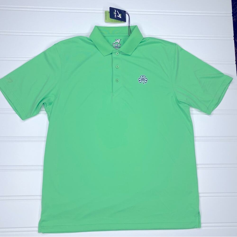AHEAD USA Polo Golf Shirt / Men’s Sz M / Green (Aloe)